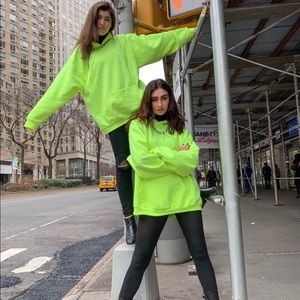 Oversized NEON HOODIE
